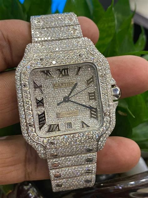 cartier male watch|cartier watch men's diamond.